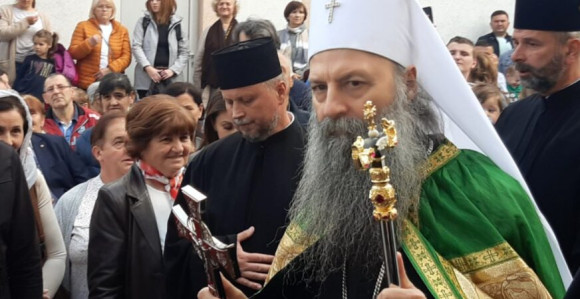 Патријарх Порфирије стигао у Мркоњић Град