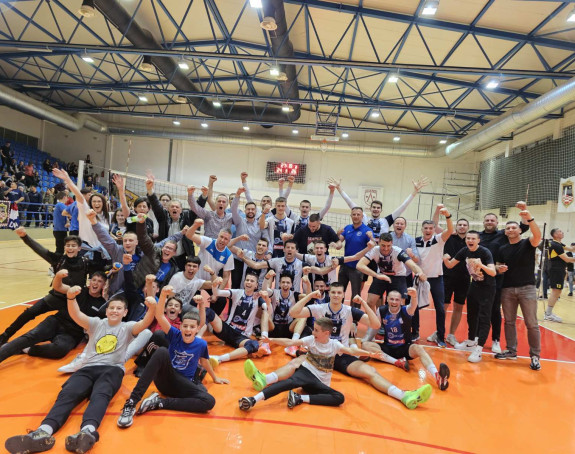 Zlatni momci iz Bijeljine: Odbojkaši Radnika prvaci BiH