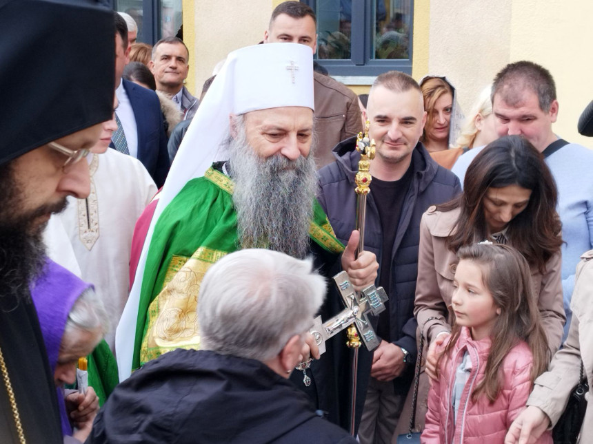 Patrijarh Porfirije predvodi liturgiju u Mrkonjić Gradu