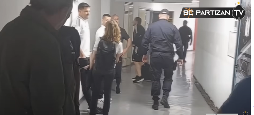 Tokom treninga Reala prisutan veliki broj policajaca