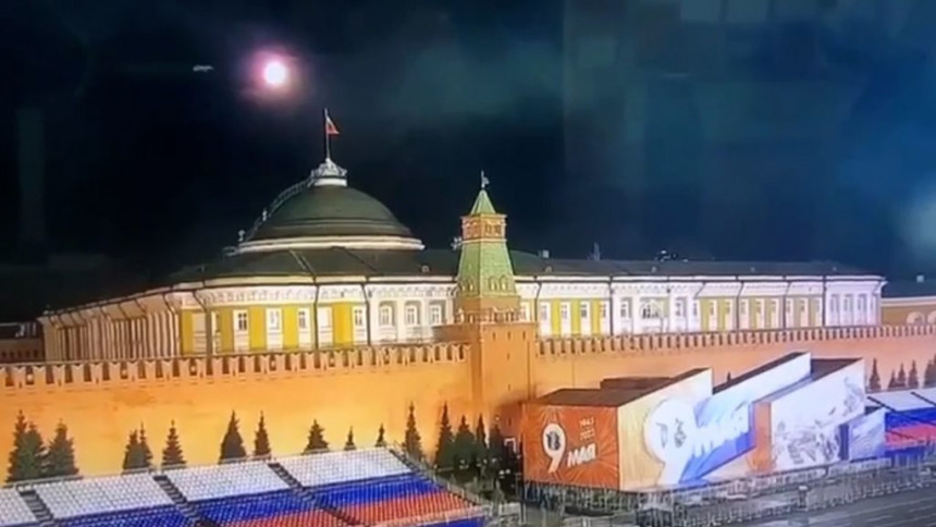 Појавио се нови снимак напада дрона на Кремљ