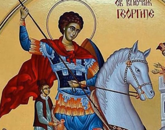 SPC i vjernici slave Svetog Georgija - Đurđevdan