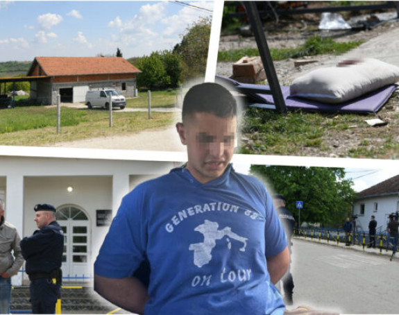 Uroš B. (21) priznao zločin: Htio da zaplaši mještane
