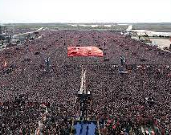 Na Erdoganov miting došlo 1,7 miliona ljudi