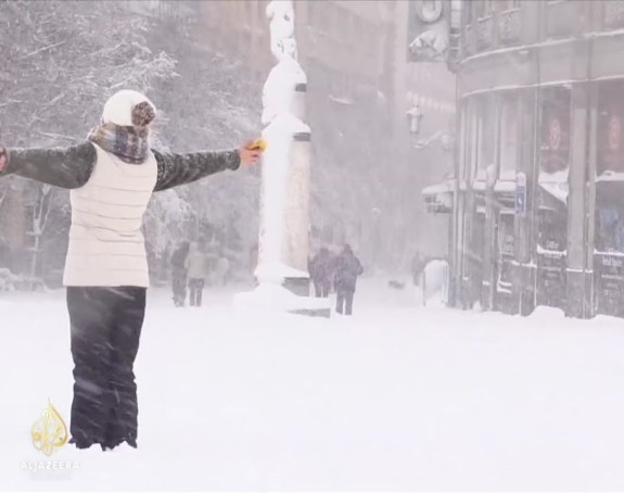 Nakon suše, na sjeveru Španije pao snijeg