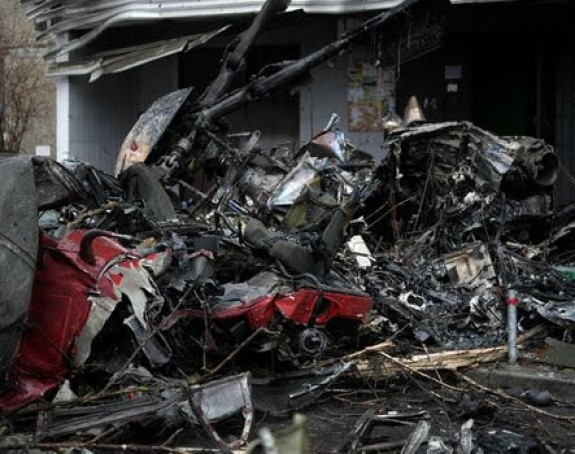 Пао хеликоптер у Брјанској области на граници са УКР