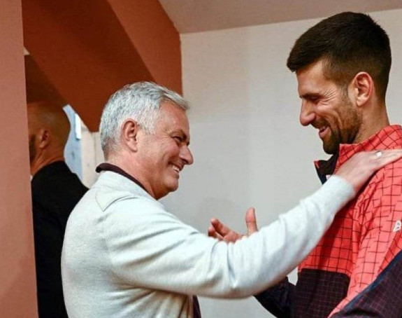 Мурињо се обратио Новаку Ђоковићу на српском језику