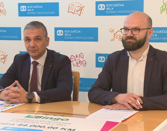 Vrijedna donaciji iz Binga organizaciji SOS dječijih sela u BiH