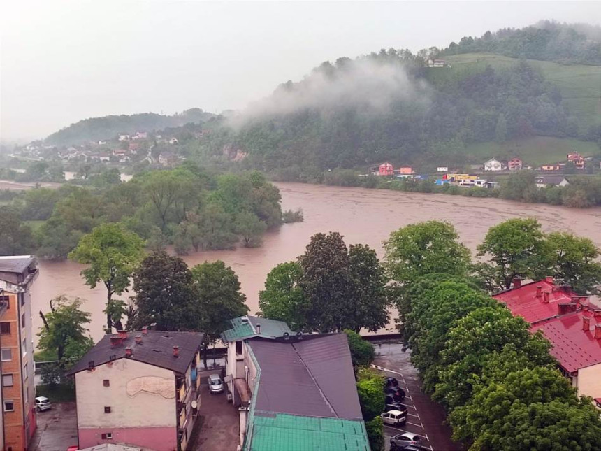Vanredna situacija zbog poplava u Novom Gradu