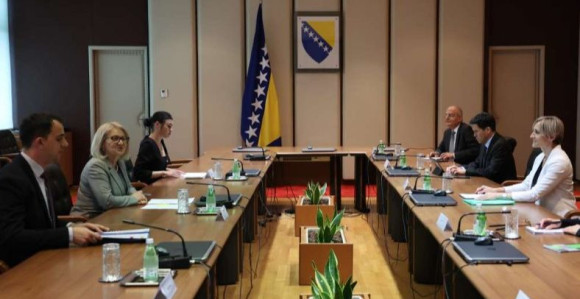 Кришто разговарала са шефицом Мисије ММФ-а за БиХ