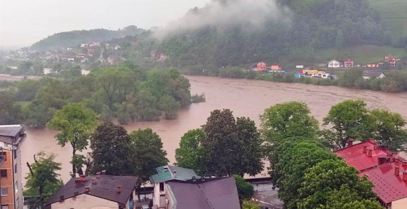 Vanredna situacija zbog poplava u Novom Gradu