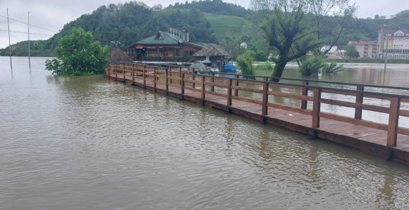 N. Grad: Vodostaji rijeka Une i Sane u opadanju