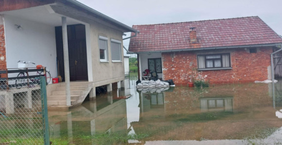 Voda ušla u 35 stambenih i pomoćnih objekata