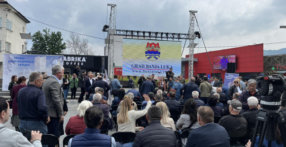 Predstavljen projekat novog hotela Palas u BL
