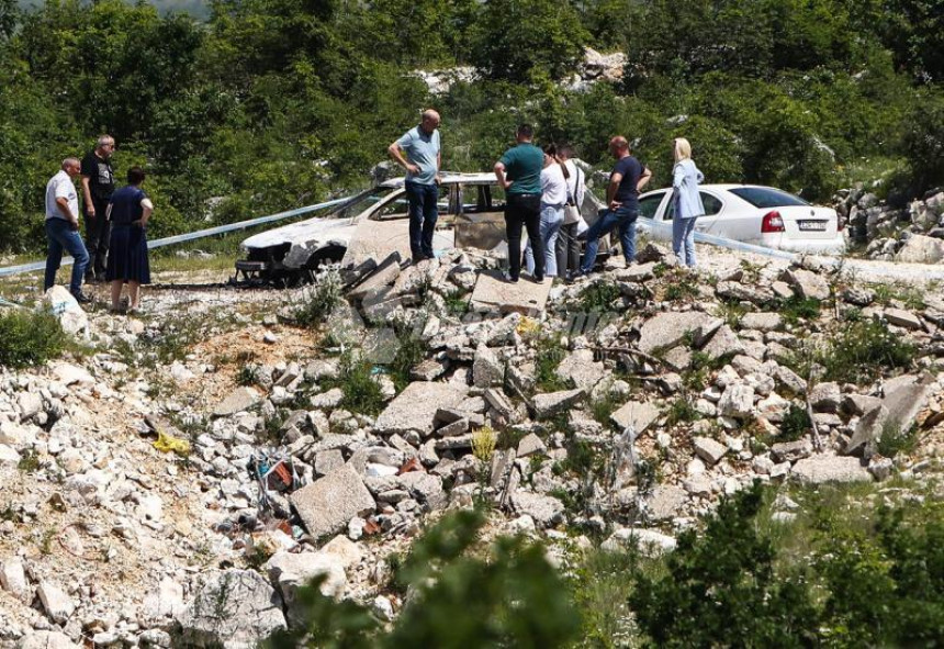 Mostar: Izgorio automobil, mrtva osoba pronađena