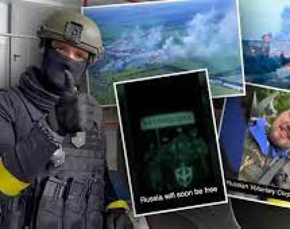 "Ukrajinski" vojni napad na Rusiju