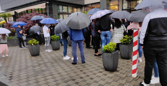 Kiša spriječila svečani defile ulicama Bijeljine