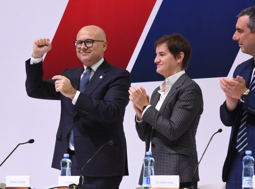 Odluka donesena: Vučević izabran za predsjednika SNS
