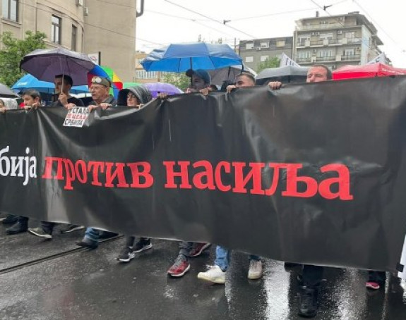 Završen protest dijela opozicije u Beogradu