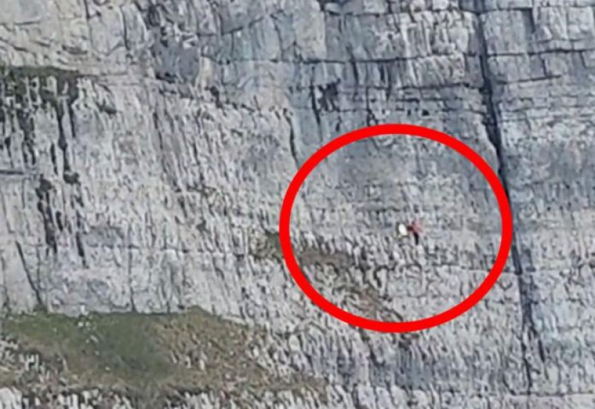 Spašena žena iz Hrvatske s litica na planini Velež