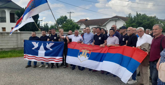 Srdačan doček za Ljubišu Petrovića u Rudanci kod Doboja