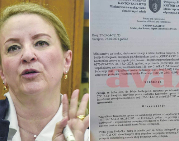 Ministarstvo odbilo žalbu: Diploma ostaje nepriznata