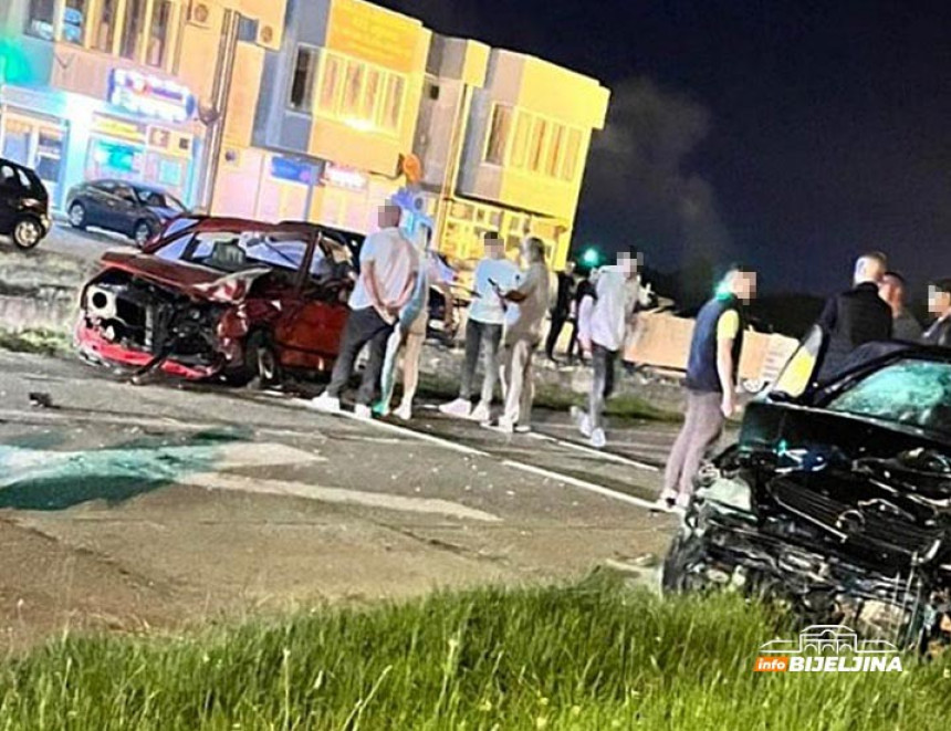 Stravičan udes kod Bijeljine, poginula jedna osoba