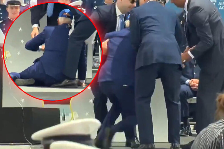 Novi peh: Džo Bajden se sapleo i pao na bini (VIDEO)