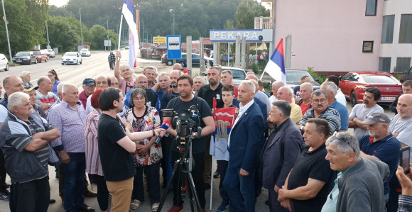 Deveti dan "Marša časti", Petrović stigao u Klašnice