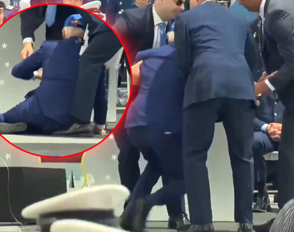 Novi peh: Džo Bajden se sapleo i pao na bini (VIDEO)
