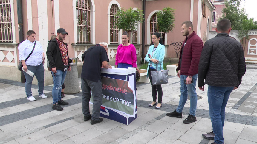 Prikupljanje potpisa za raspuštanje Skupštine BN