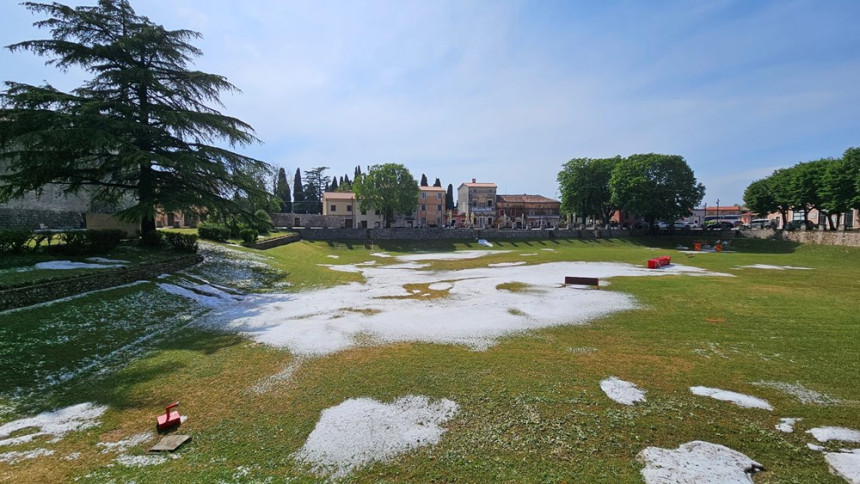 Istru pogodilo snažno nevrijeme, uništeni usjevi
