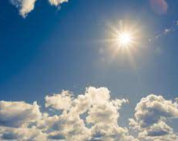 Sunčano vrijeme uz umjerenu oblačnost, biće i kiše