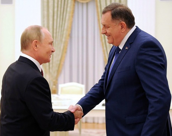 Путин одликовао Додика Орденом Александра Невског
