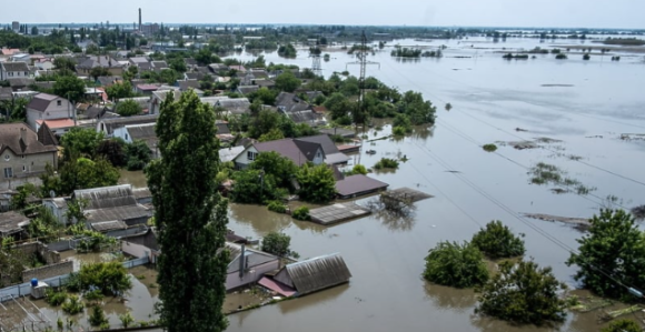 Nakon razaranja brane, uništene obradive površine