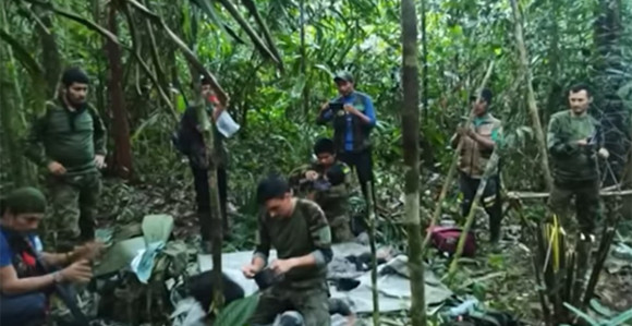 Pronađeno četvoro djece, pet nedjelja nakon pada aviona