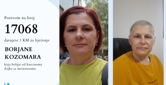 Pomozimo Borjani da dobije najvažniju bitku u životu