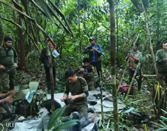 Pronađeno četvoro djece, pet nedjelja nakon pada aviona