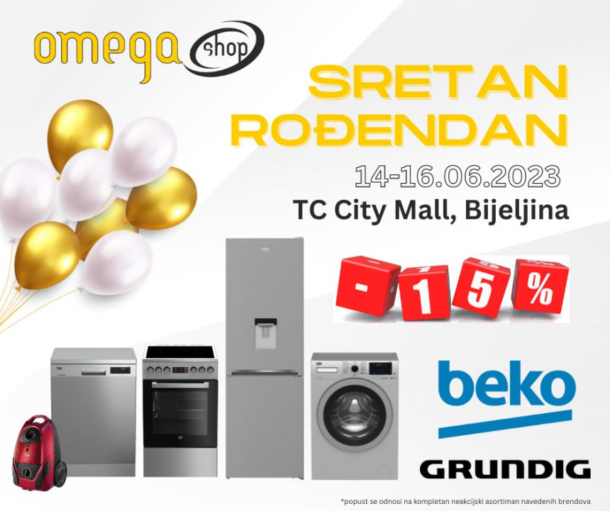 Četiri godine Omega shopa u Bijeljini!
