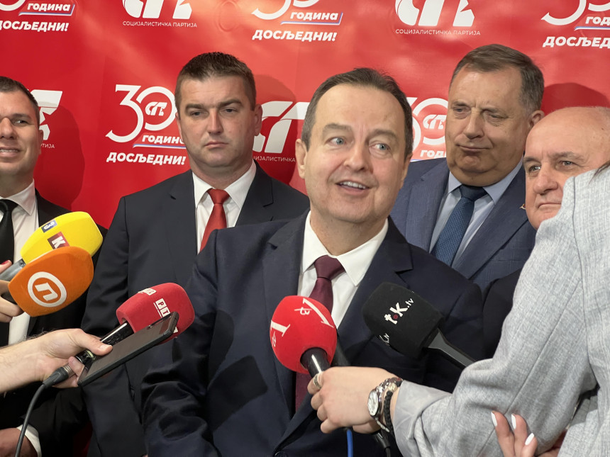 Dačić ponosan što je SPS pomogao u stvaranju Srpske