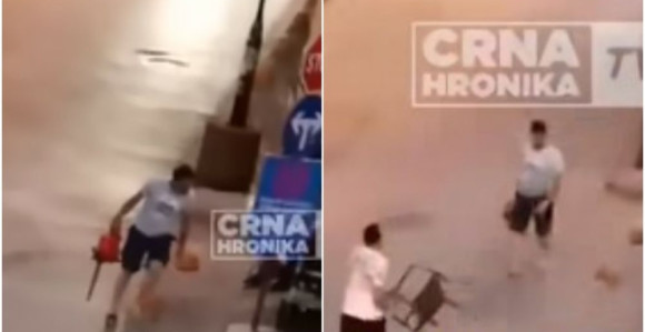 Sarajevo: Upalio motornu pilu i pokušao ući u kafić