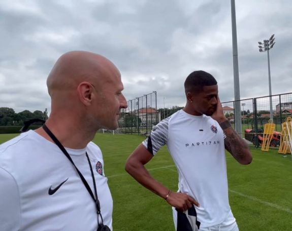 Partizan prodao Rikarda, on plakao na oproštaju (VIDEO)
