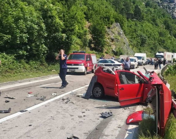 U sudaru kod Jablanice  jedna osoba poginula