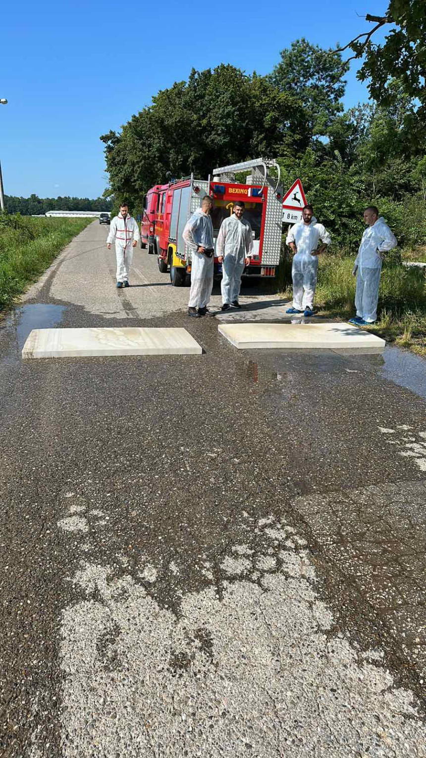 БН: Дезинфикационе баријере у зараженим подручјима