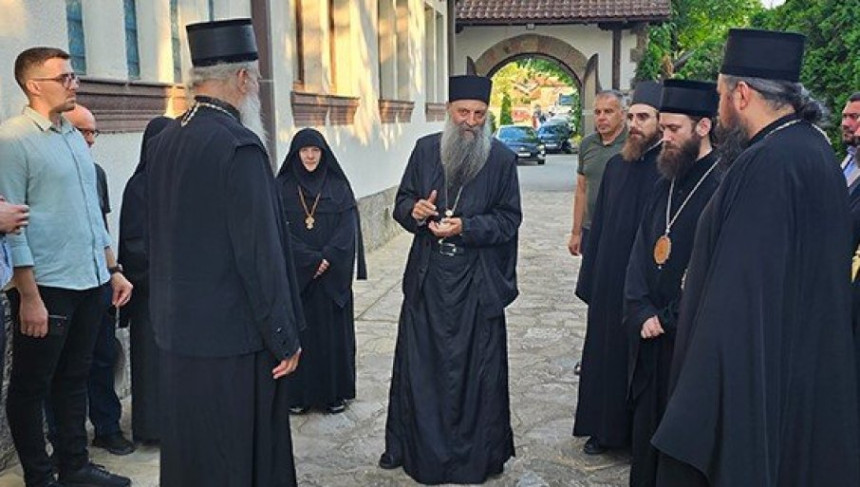 Patrijarh stigao u Gračanicu, sutra služi svetu liturgiju
