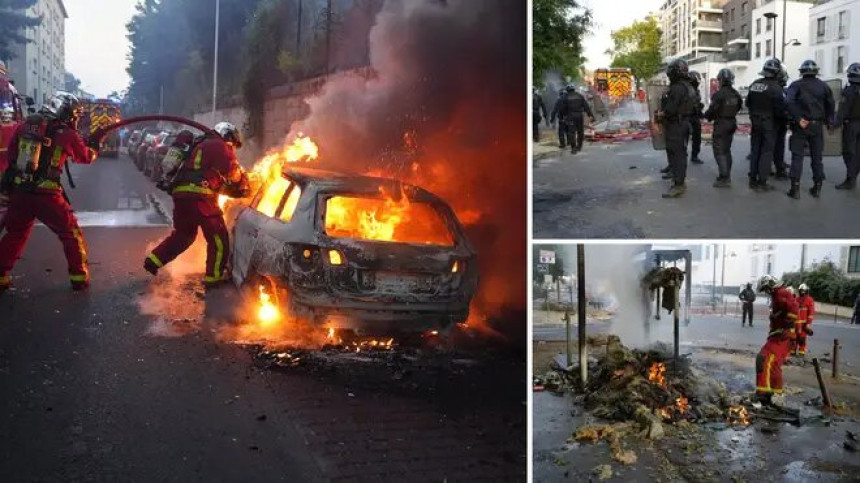 Pariz: Neredi i sukobi zbog ubistva tinejdžera