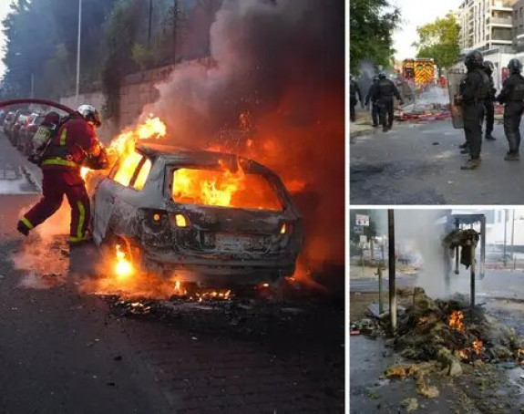 Pariz: Neredi i sukobi zbog ubistva tinejdžera