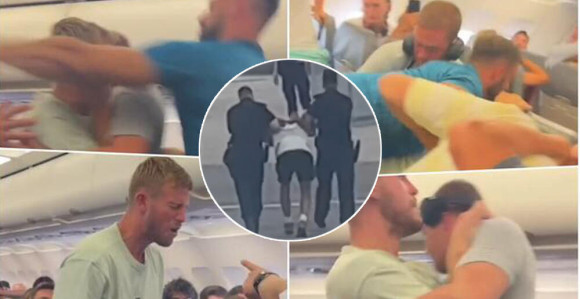 Htio da otvori vrata aviona, napao policiju, pa priveden