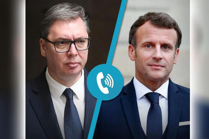Vučić zatražio od Makrona da uloži dodatni napor i urazumi Prištinu