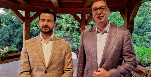 Vučić ugostio predsjednika Crne Gore na večeri